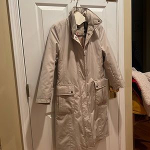 Burberry lined raincoat, size 8